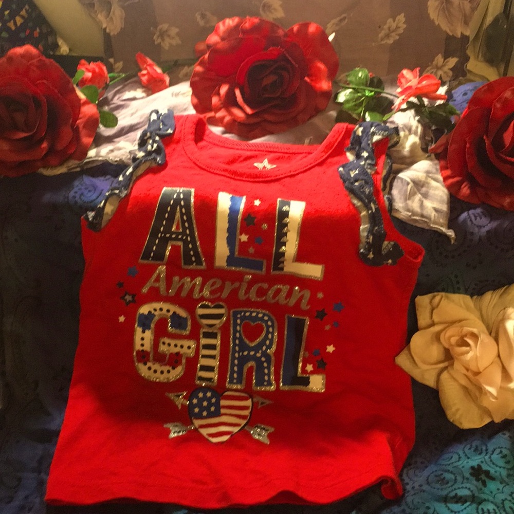 NWOT, all American girl tank.